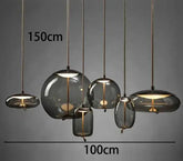 Modern LED Pendant Light — Chandelier for Living & Dining Room