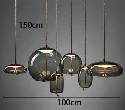 Modern LED Pendant Light — Chandelier for Living &amp; Dining Room