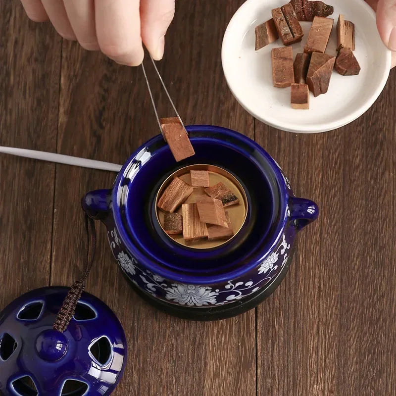 The Ritual Burner — Electric Ceramic Incense &amp; Essential Oil Warmer with Timer