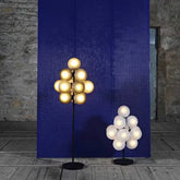 Modern Living Room Floor Lamp Sofa Side Standing Lamp Creative Design Grape Glass Lamp Bedroom Bedside Lamp Desk Lamp LED Light Jonine’s Corner