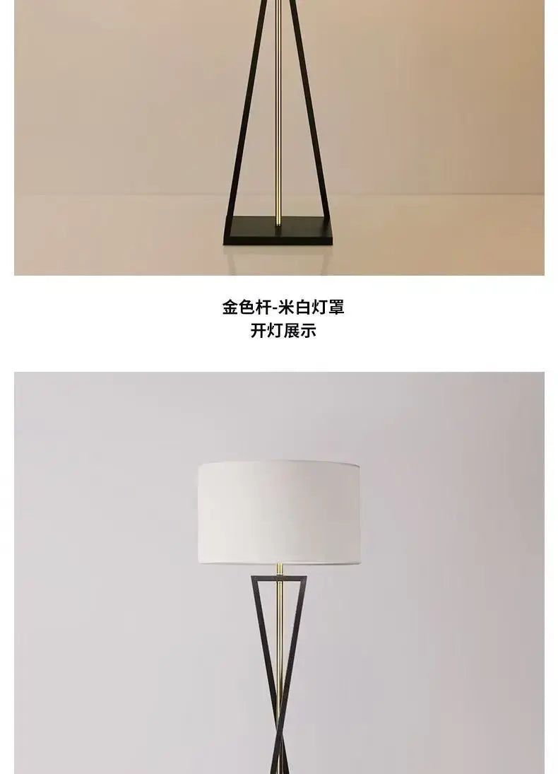 Scandinavian Modern Iron Floor Lamp Creative Minimalist for Living Room Bedroom Study Night Lighting Home Decor Items LED Jonine’s Corner
