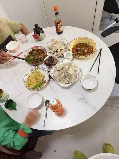 Round Foldable Dining Table — 100 & 120cm