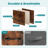 JHK Desser For Bedroom With 7 Fabric Drawers Organizer Storage Closet Chest Clothes For Living Room Display Cabinet Of Furniture Jonine&
