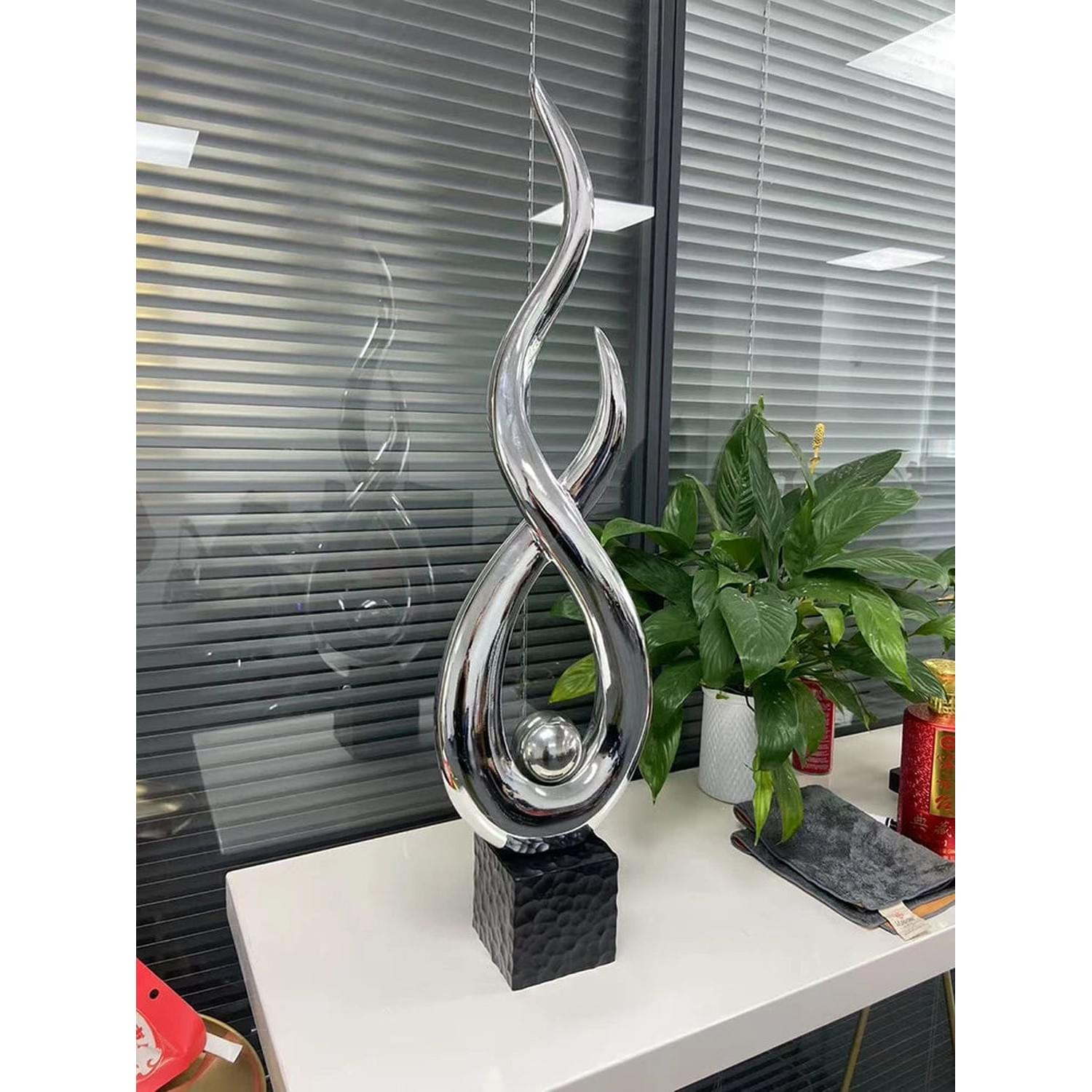 Feng Shui Resin Sculpture — Wind &amp; Water Rise Décor