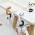Hang It, Hide It — No-Drill Desk Side Hanging Organizer with Bag Hook