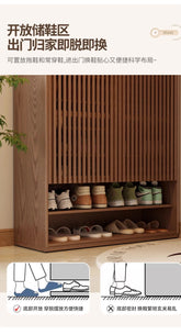 Entryway Wood Shoes Rack Vintage Luxury Space Saving Shoes Rack Storage Unit Meuble De Rangement Multifunction Furniture Jonine’s Corner