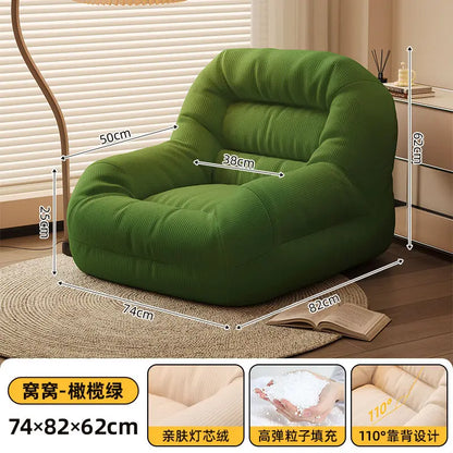 Breathable Fabric Sofa Bed — Compact Modern Living Room Sofa