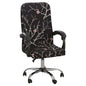 Fresh Look, Same Chair — Elastic Rotating Office Chair Cover with Back Protection