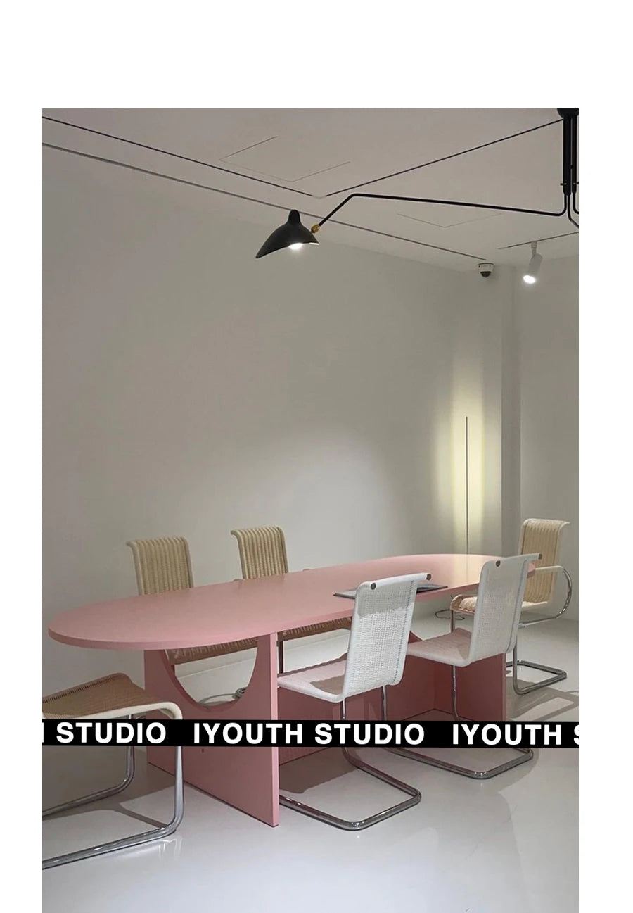 French Modern Round Dining Table