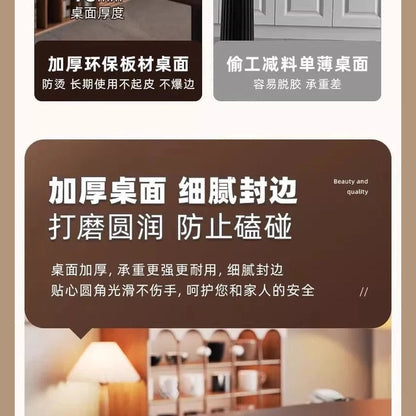 Gather &amp; Dine — Minimalist Round Dining Table with Metal Legs, 100cm &amp; 120cm Jonine’s Corner