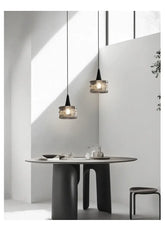 Nordic Glass LED Pendant Lamp – Modern Luxury Hanging Light