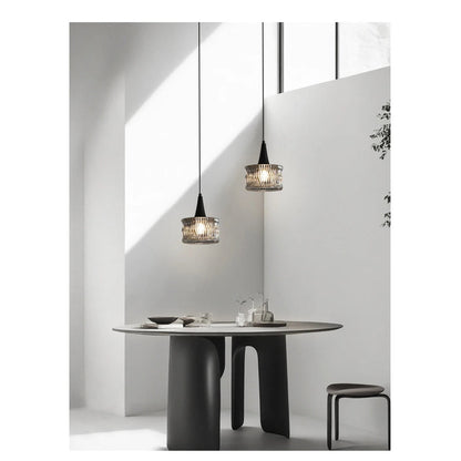 Nordic Glass LED Pendant Lamp — Modern Luxury Hanging Light for Dining Room &amp; Living Room