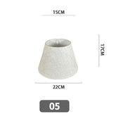 Nordic Style Chandelier Lamp Shade Linen Cloth — Product