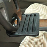 Car steering wheel, small table, car mounted dining plate, car mount, flatbed, car interior dining table, dining table