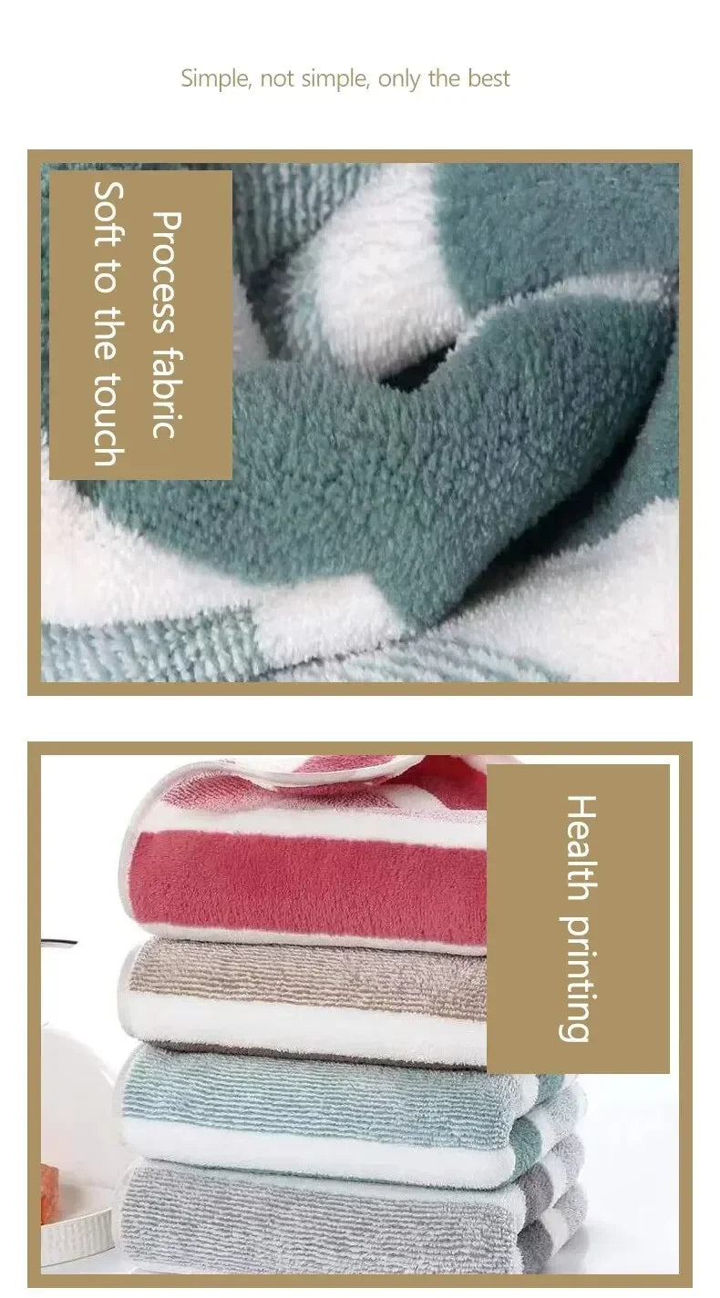 Share the Softness — Large Absorbent Bath Towels for Two