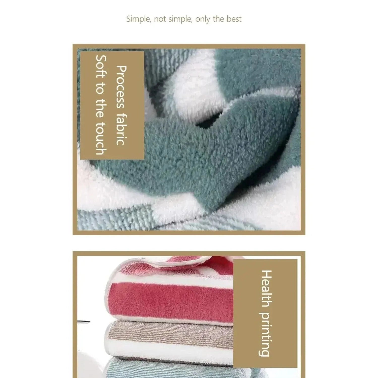 Share the Softness — Large Absorbent Bath Towels for Two
