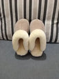 Cloud Underfoot — Natural Sheepskin & Fur Anti-Slip Home Slippers