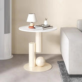 Round Metal Side Table — Modern Moroccan Coffee & Sofa Table Jonine’s Corner