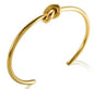 Fashion Simple Stainless Steel 3 Crystal Bracelet Bangle