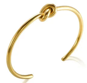 Stainless Steel Crystal Cuff Bracelet Bangle