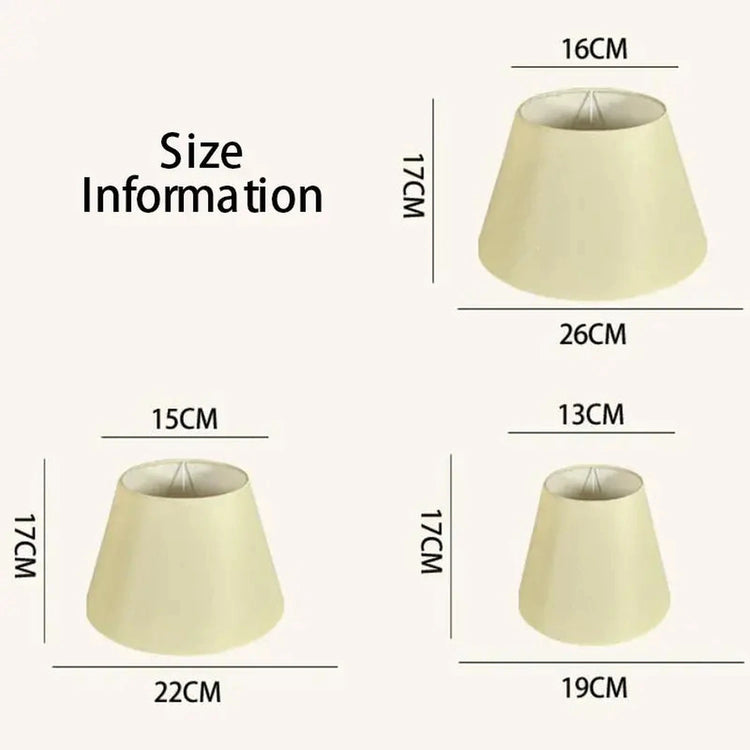 Nordic Style Chandelier Lamp Shade Linen Cloth — Product