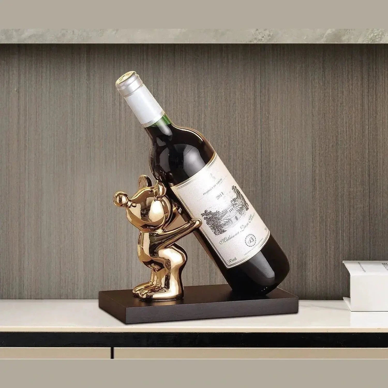 Wine Rack, Living Room Dining Side Cabinet Decoration, Ceramic Ornament, TV Cabinet Ornament, Living Room Entrance Decoration Jonine’s Corner