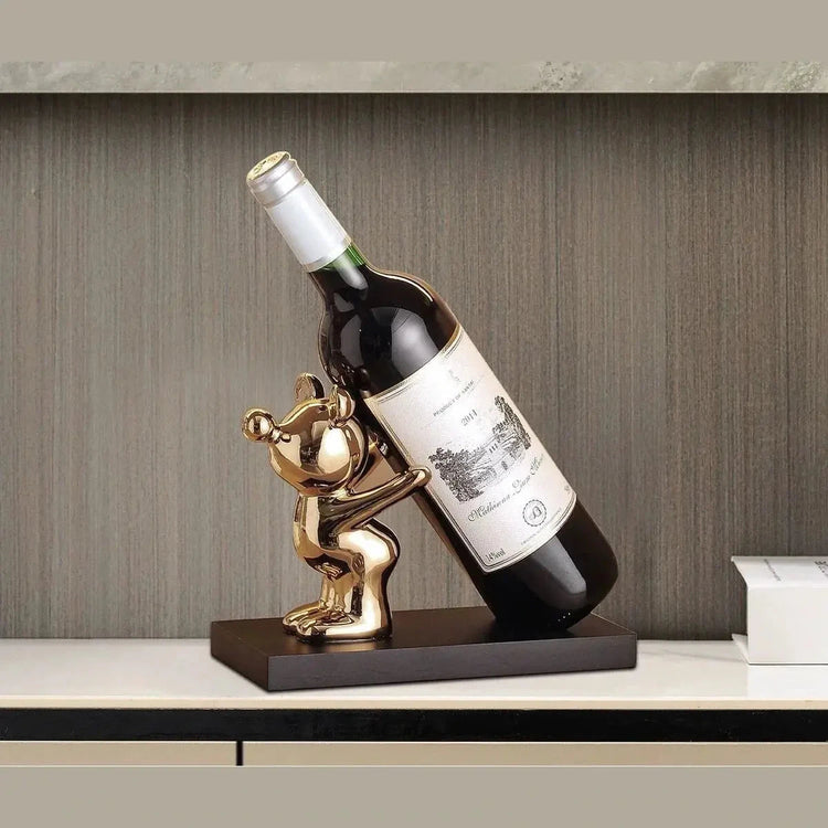 Wine Rack, Living Room Dining Side Cabinet Decoration, Ceramic Ornament, TV Cabinet Ornament, Living Room Entrance Decoration Jonine’s Corner
