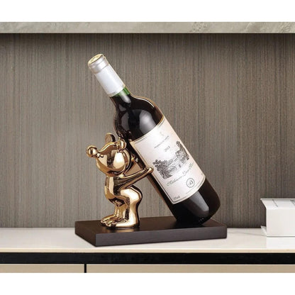 Ceramic Wine Rack &amp; Cabinet Accent Decor