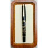 Hand-Carved Piston Fountain Pen — Premium Nib Options in 5 Colorways Jonine’s Corner