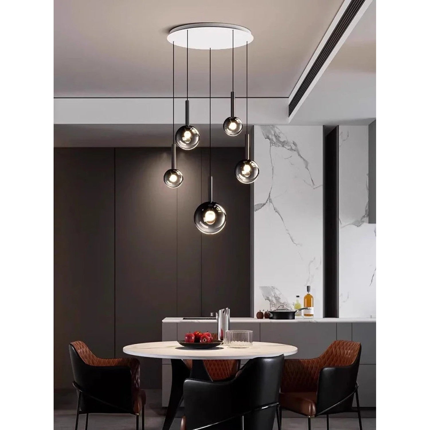 Nordic Stair Chandelier — Living &amp; Dining Room Pendant Ceiling Light
