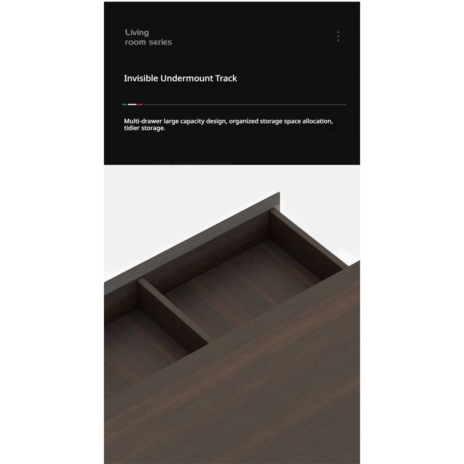 Italian Minimalist Luxury Study Desk