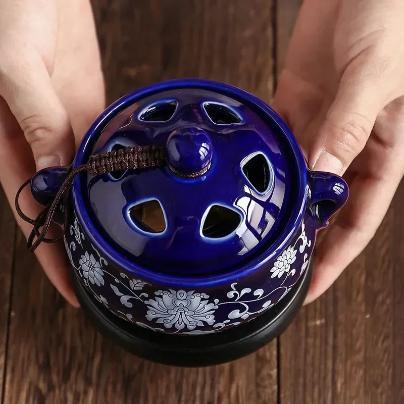 The Ritual Burner — Electric Ceramic Incense &amp; Essential Oil Warmer with Timer