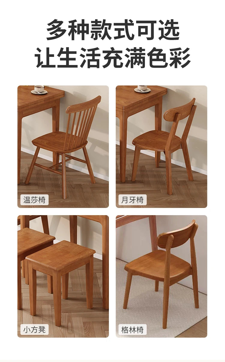 Glamour European Dining Table with Storage