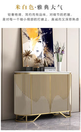 French Gold Luxury Living Room Display Cabinet Jonine&