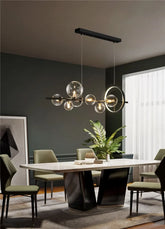 Modern Glass Bubbles Led Pendant Lights for Table Dining Room Kitchen Bar Chandeliers Lamps Home Decor Lusters Lighting Fixture Jonine&