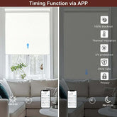 Smart Electric Blackout Roller Shades Jonine’s Corner