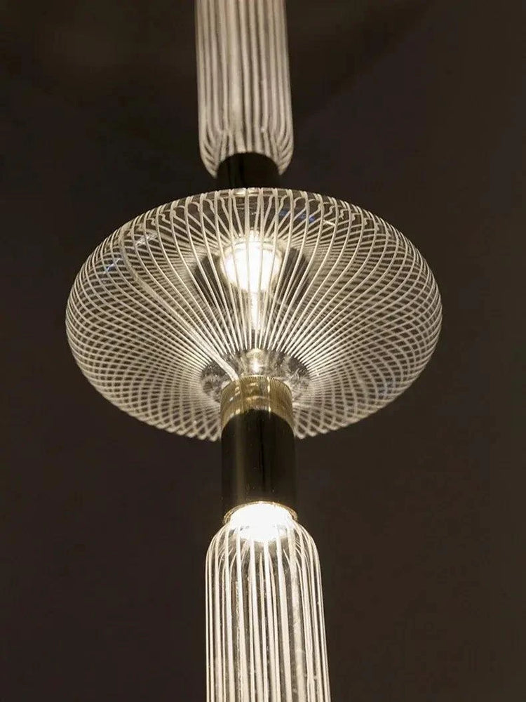 Nordic Luxury Art Glass Chandelier — High-End Pendant Lamp Home Décor
