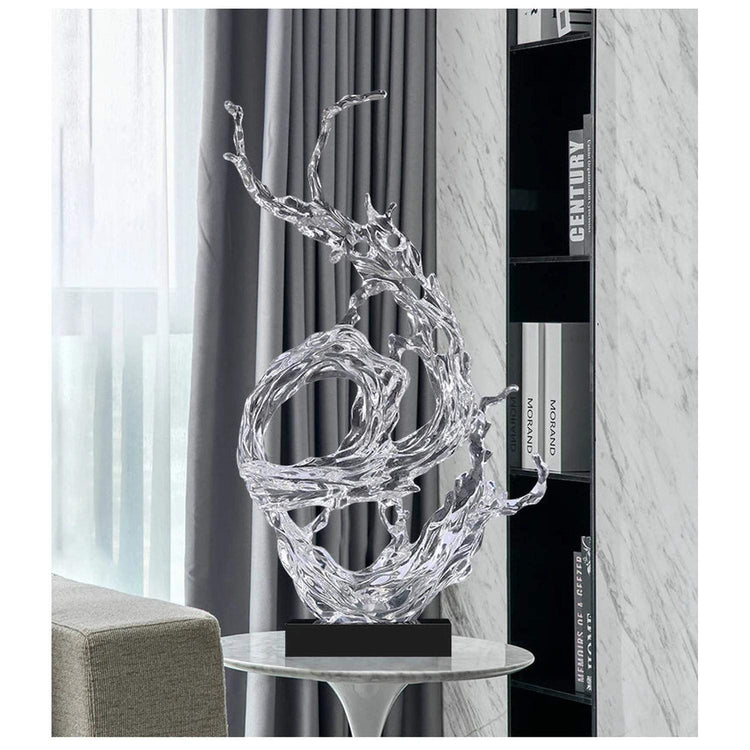Quiet Luxury in Resin — Lumière Light Luxury Art Sculpture for the Modern Interior