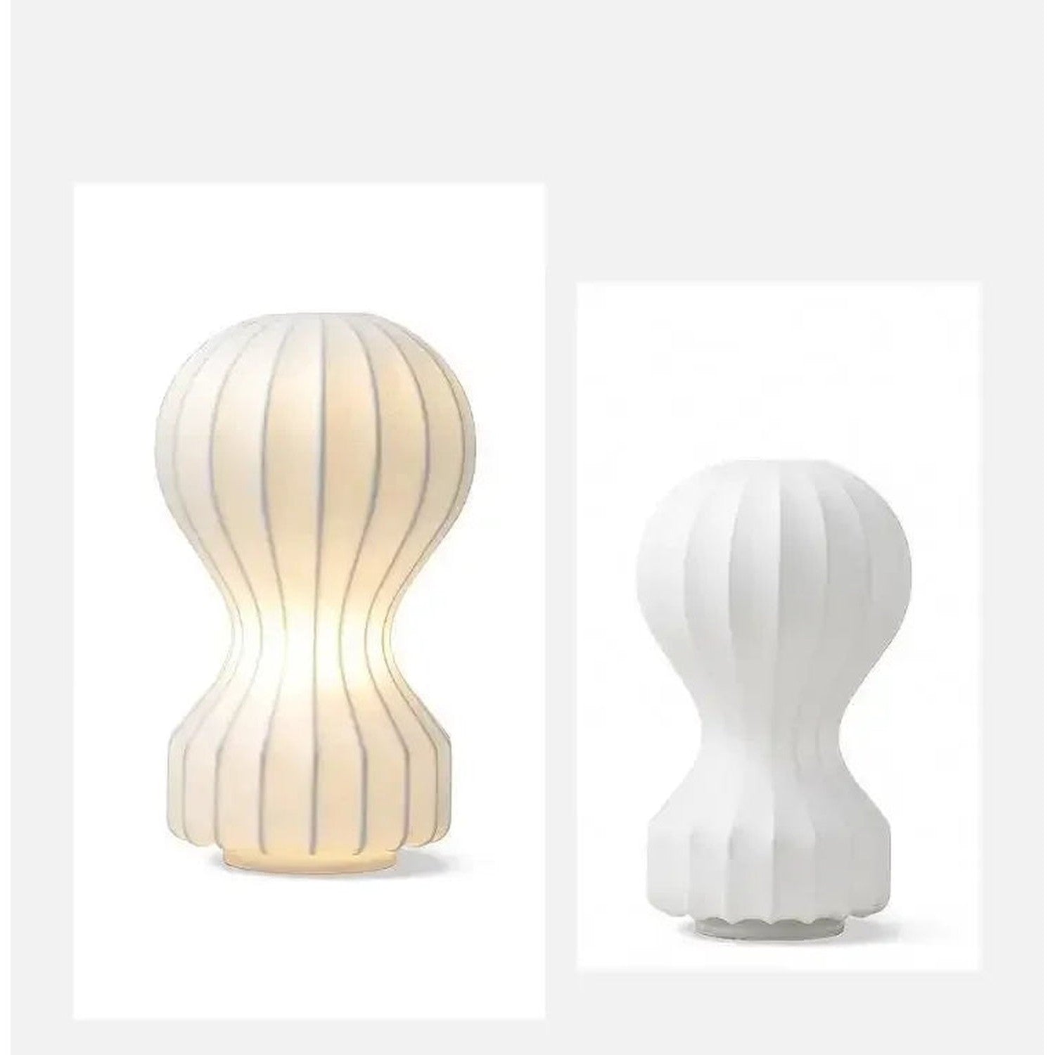 Wabi-Sabi Fabric Floor Lamp — Japandi Style for Bedroom &amp; Living Room