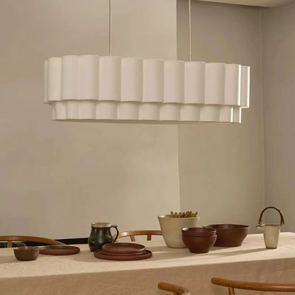 American Wabi Sabi Fabric Pendant Light Living Dining Room Loft Bar Droplight Lighting Home Decor Bedroom Hanging  Chandelier