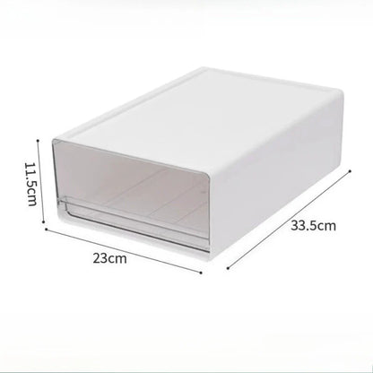 2/3pcs Office Table Clear Storage Boxes Drawer Type Office Workstation A4 File Organizer Storage Box Study Stack Storage Cabinet