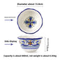Hand-Painted Ceramic Steak Plate — Irregular Western Dinnerware