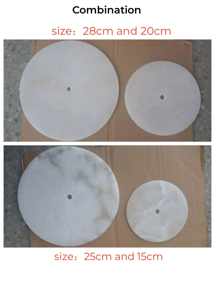 Marble Wall Sconce — Luxury Stone Wall Lamp for Living Room, Bedroom & Bathroom