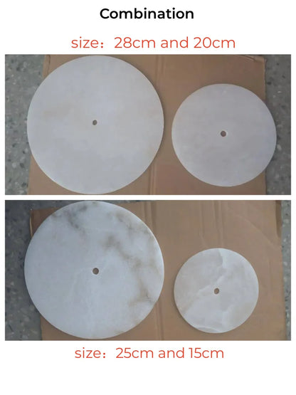 Marble Wall Sconce — Luxury Stone Wall Lamp for Living Room, Bedroom & Bathroom