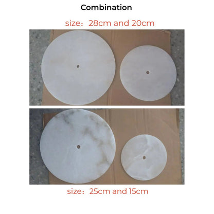 Marble Wall Sconce — Luxury Stone Wall Lamp for Living Room, Bedroom &amp; Bathroom