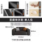 Aesthetic Space-Saving Luxury Sofa — Unique Designer Living Room Seating