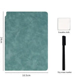Write It, Wipe It, Repeat — Reusable Whiteboard Set with Blue Pen & Eraser Jonine’s Corner