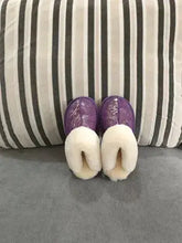 Natural shearing fur slippers Australian sheepskin and fur integrated slippers for men and women&