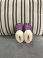 Cloud Underfoot — Natural Sheepskin & Fur Anti-Slip Home Slippers