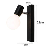 Nordic LED Wall Lamp Wood Creative Lighting Fixture Guest Room Balcony Staircase Sconce Bedroom Bedside Decor Light Chandelier Jonine&